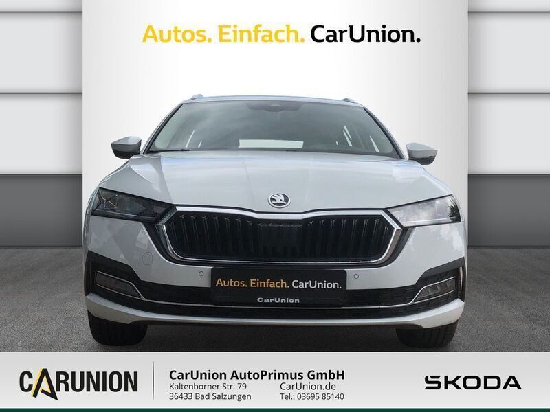 Gebraucht Skoda Octavia Style 150 PS (110 kW) 2021 Moonweiss perleffekt met. Kombi