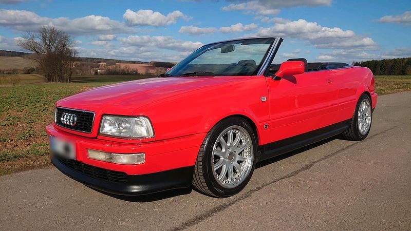 Second-hand Audi 80 115 CP (84 kW) 1997 Roșu Cabrio