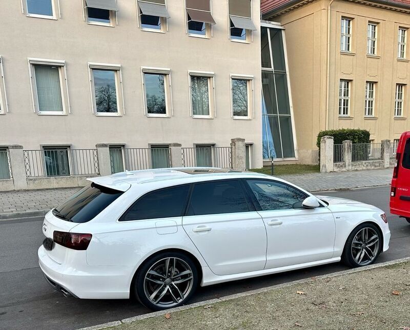 Weiß Gebraucht 2014 Audi A6 S-Line Kombi | 14.990 € (Etwas zu teuer) - Bild 1/4