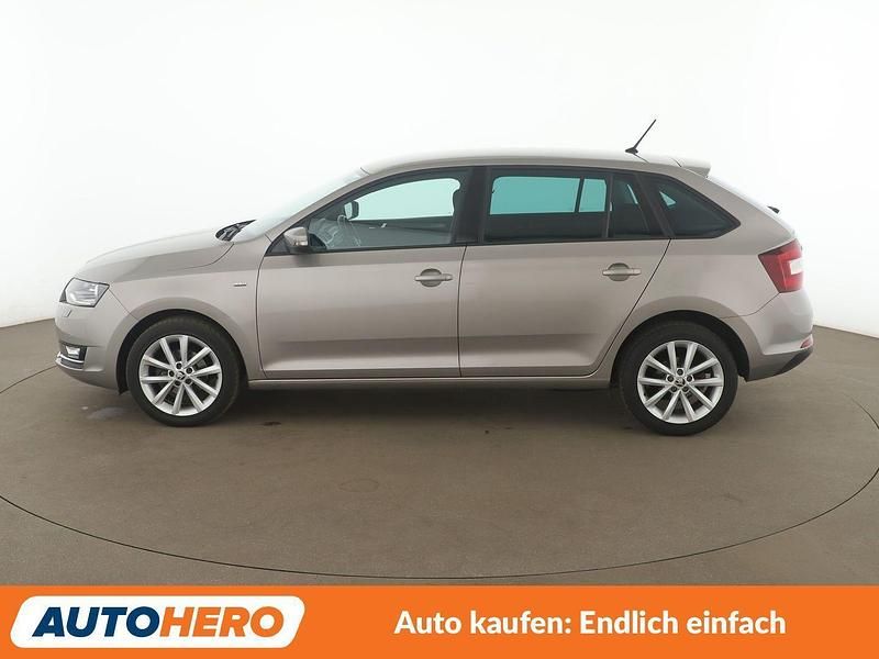 Gebraucht Skoda Rapid Clever 95 PS (69 kW) 2018 Beige Kleinwagen