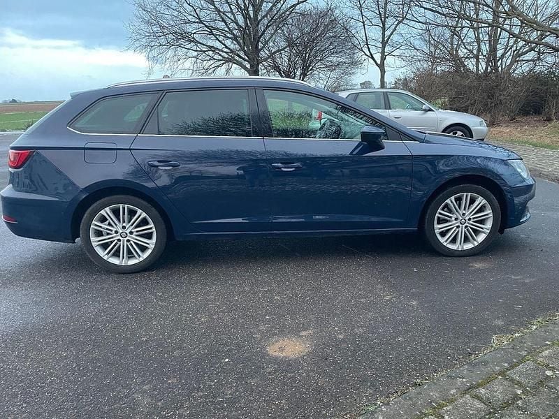Blau Gebraucht 2017 Seat Leon ST FR Kombi | 9.600 € (Guter Preis) - Bild 1/4