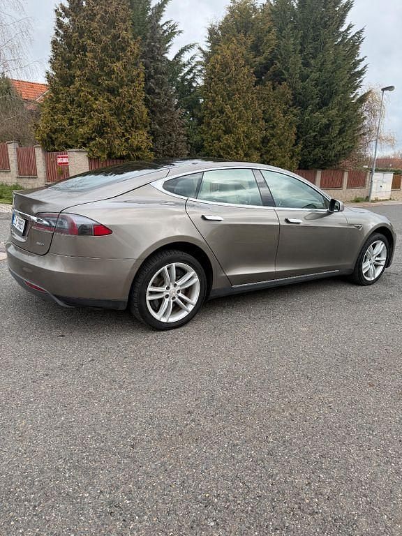 Gebraucht Tesla Model S 309 kW (421 PS) 2015 Beige Kleinwagen