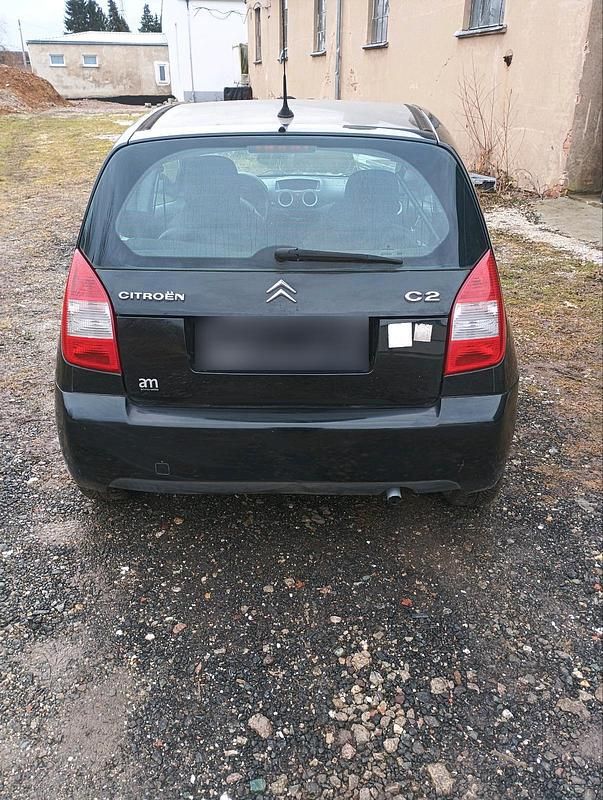 Gebraucht Citroën C2 60 PS (44 kW) 2007 Schwarz Kleinwagen