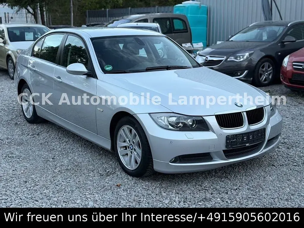 Gebraucht BMW 320 177 PS (130 kW) 2008 Silber Limousine