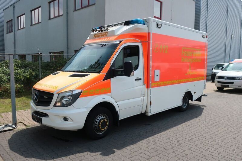 Reinweiß Gebraucht 2015 Mercedes Sprinter Van | 10.400 € (Superpreis) - Bild 1/4