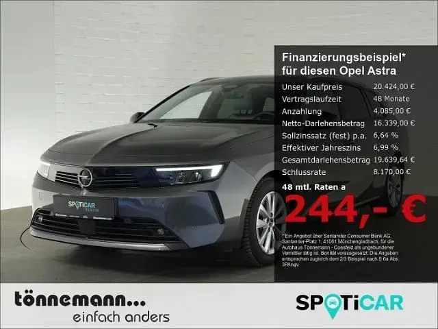 Usata Opel Astra Elegance 131 CV (96 kW) 2023 Utilitaria
