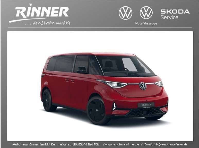 Rot Neu 2025 VW ID. Buzz GTX Van / Kleinbus | 75.990 € (Fairer Preis) - Bild 1/4