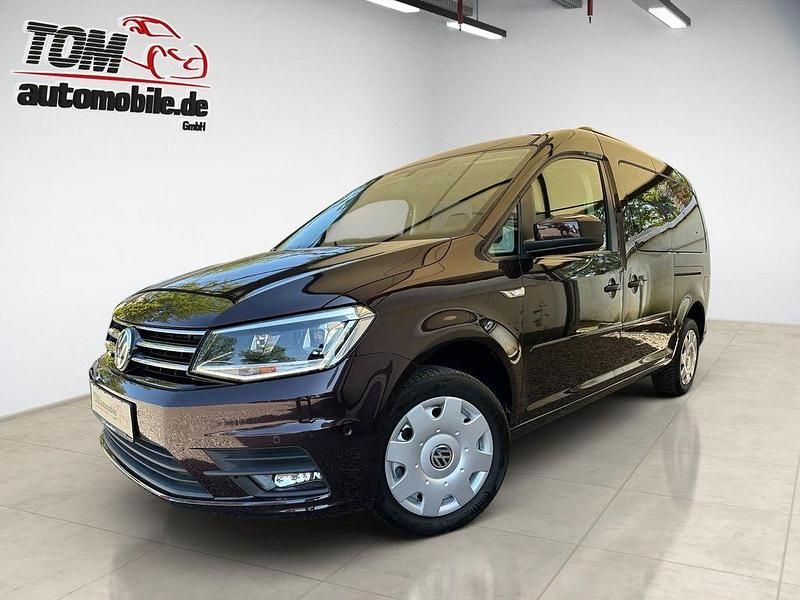 Schwarz Gebraucht 2018 VW Caddy Maxi Comfortline Van / Kleinbus | 25.850 € (Teuer) - Bild 1/4