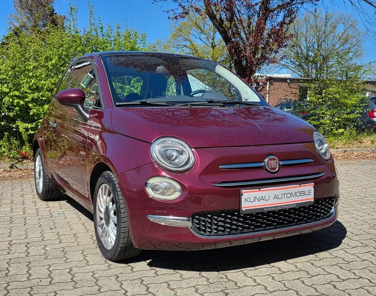 Gebraucht Fiat 500 Lounge 86 PS (63 kW) 2015 Violett Kleinwagen