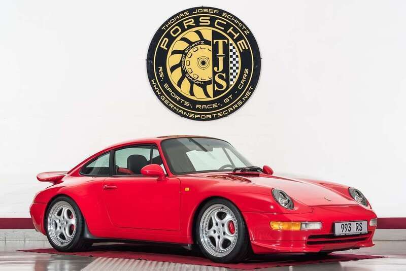 Indisch rot Gebraucht 1996 Porsche 993 Coupé | 395.993 € - Bild 1/4