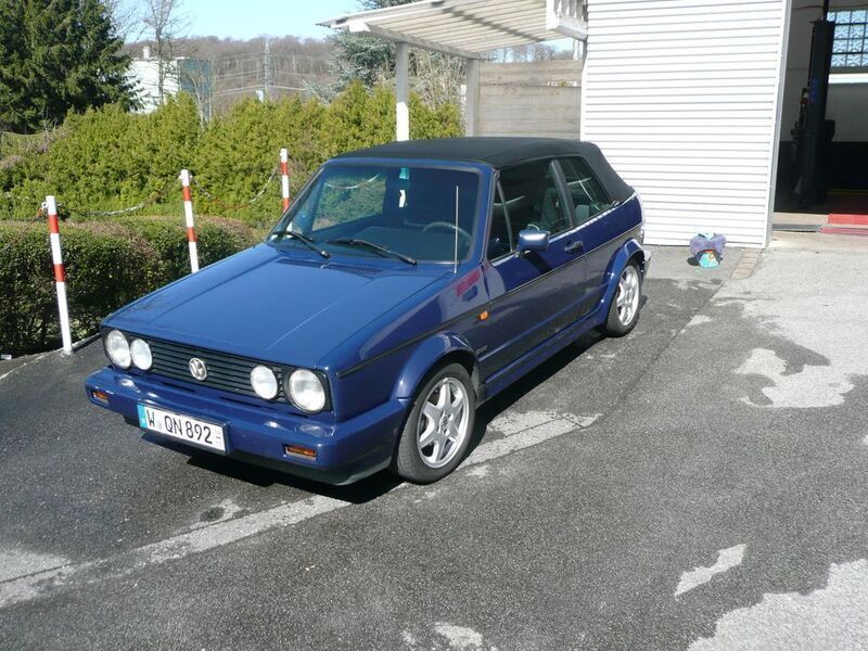 Gebraucht VW Golf Cabriolet 98 PS (72 kW) 1993 Blau Cabrio
