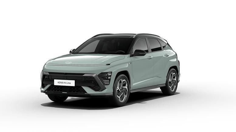 Mirage green mirage green Neu 2025 Hyundai Kona N Line SUV | 29.890 € (Fairer Preis) - Bild 1/4