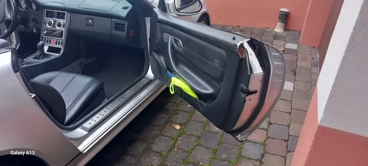 Gebraucht Mercedes SLK320 218 PS (160 kW) 2000 Silber Cabrio
