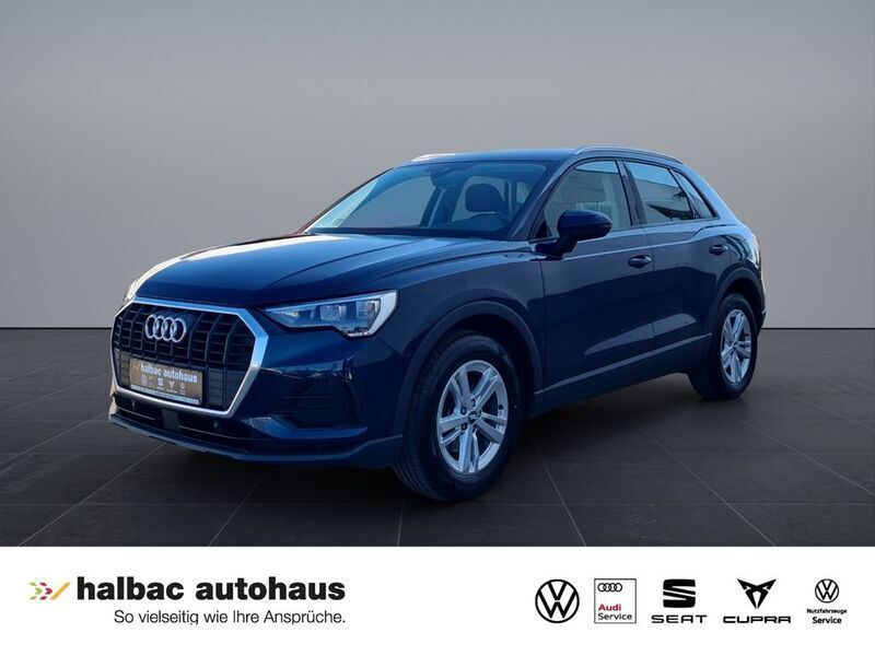 Kosmosblau metallic Gebraucht 2019 Audi Q3 SUV | 25.420 € (Fairer Preis) - Bild 1/4