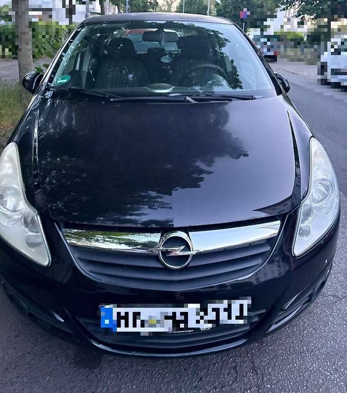 Schwarz Gebraucht 2007 Opel Corsa Edition Limousine | 2.100 € (Fairer Preis) - Bild 1/4