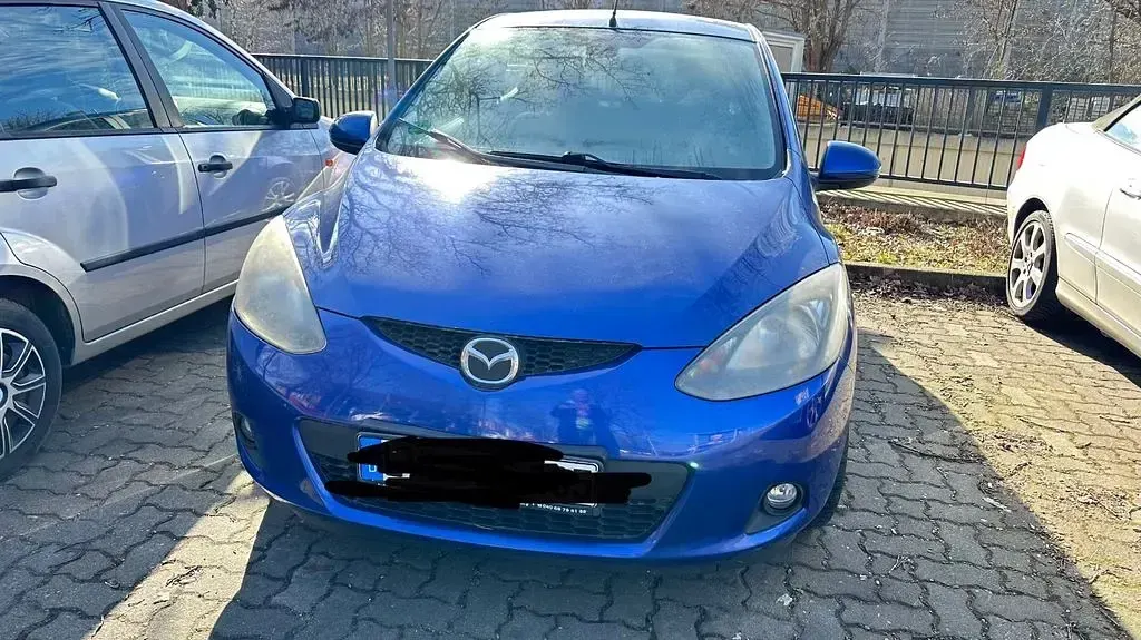 Usata Mazda 2 103 CV (75 kW) 2008 Blu Utilitaria