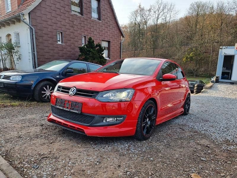 Rot Gebraucht 2010 VW Polo Team Kleinwagen | 4.700 € (Fairer Preis) - Bild 1/4