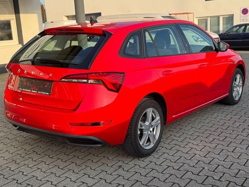 Gebraucht Skoda Scala Ambition 116 PS (85 kW) 2020 Rot Kleinwagen