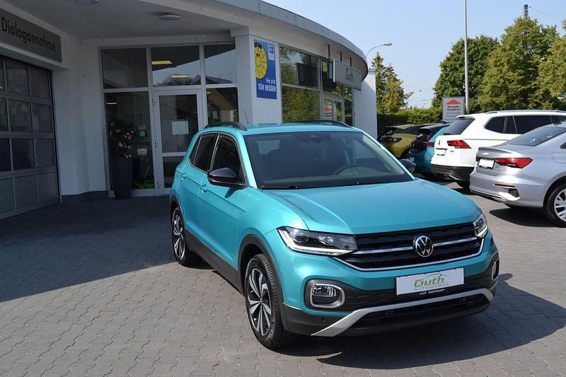 Blau Gebraucht 2022 VW T-Cross Active SUV | 23.980 € (Fairer Preis) - Bild 1/3