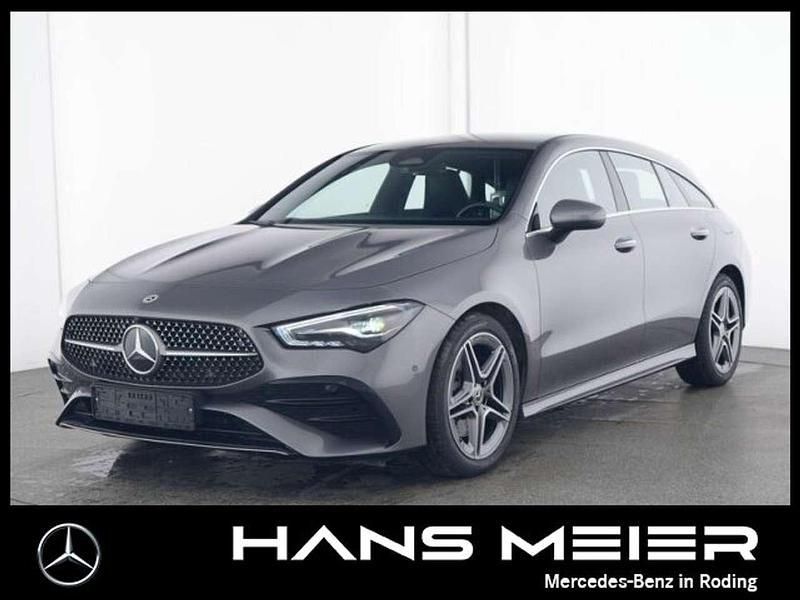 Lack mountaingrau Gebraucht 2024 Mercedes CLA200 AMG Kombi | 31.780 € (Guter Preis) - Bild 1/4