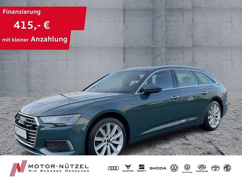 Grün Gebraucht 2021 Audi A6 Design Kombi | 31.930 € (Guter Preis) - Bild 1/4