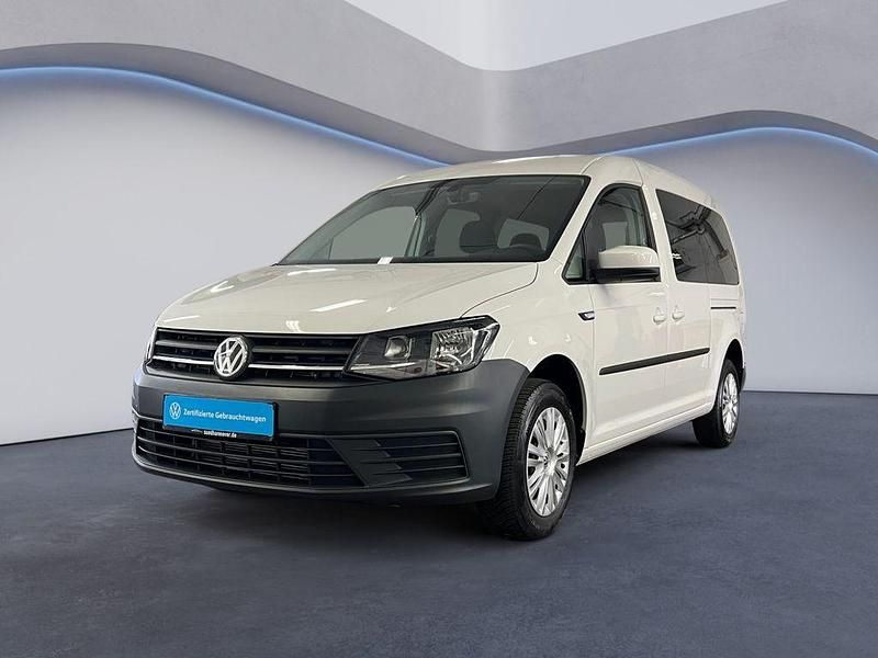 Weiß Gebraucht 2020 VW Caddy Maxi Trendline Van / Kleinbus | 22.680 € (Guter Preis) - Bild 1/4