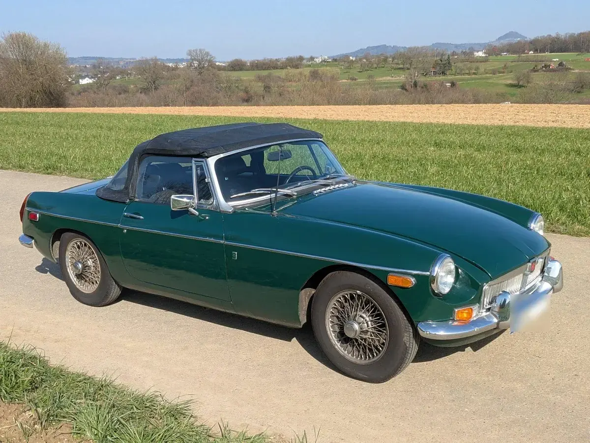 Używany MG B 92 KM (67 kW) 1972 Zielony Kabriolet