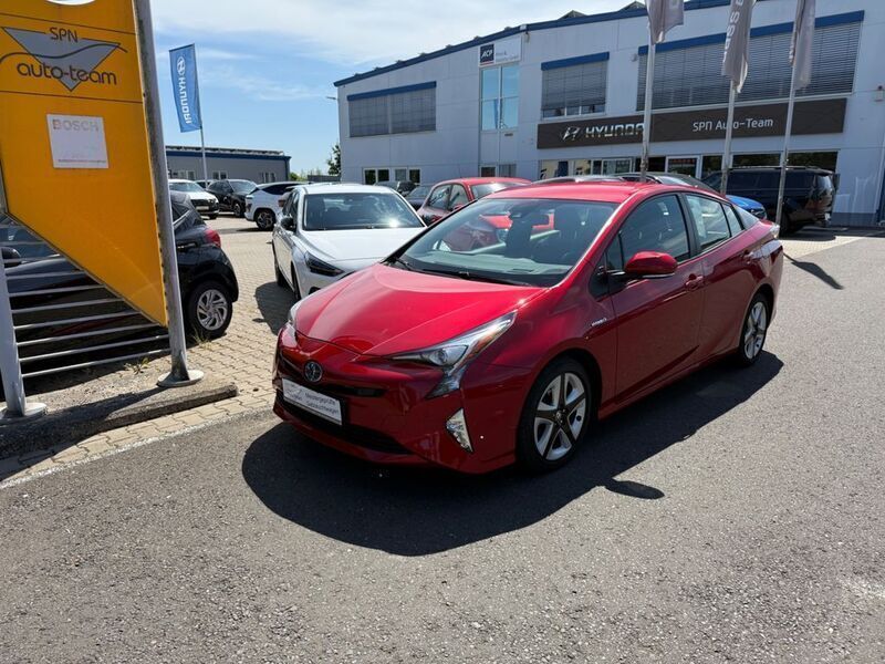 Rot Gebraucht 2018 Toyota Prius Executive Kleinwagen | 18.500 € (Fairer Preis) - Bild 1/4
