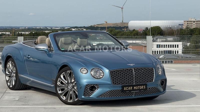 Blau Gebraucht 2022 Bentley Continental GT Convertible Cabrio | 209.000 € (Superpreis) - Bild 1/4