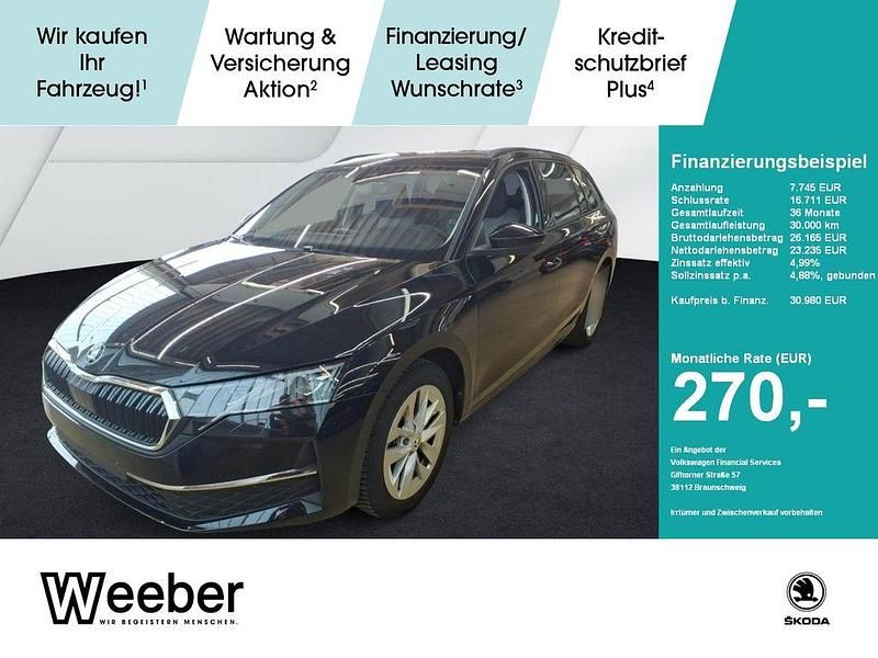 Schwarz Gebraucht 2024 Skoda Octavia Selection Kombi | 30.980 € (Fairer Preis) - Bild 1/4