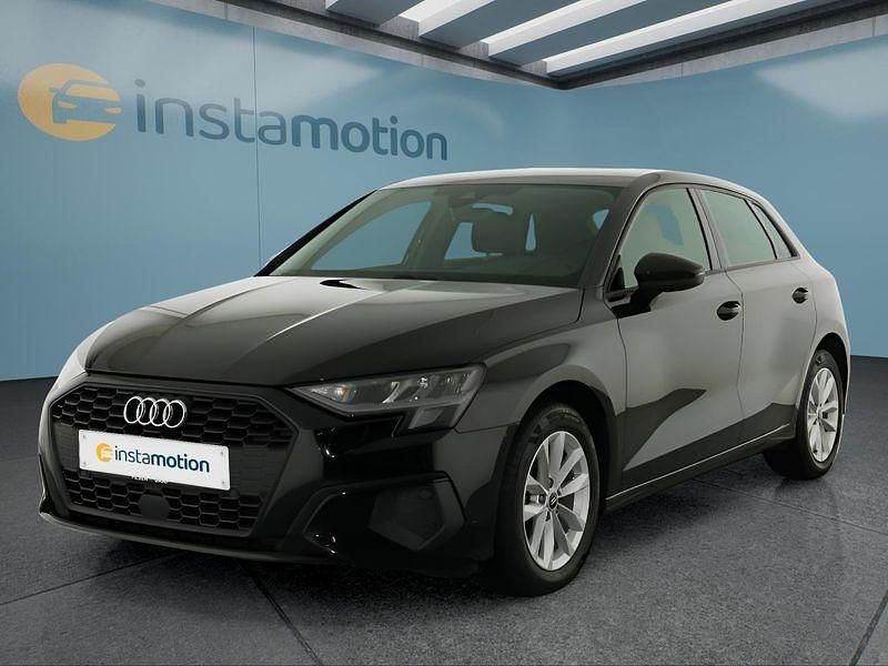 Schwarz Gebraucht 2021 Audi A3 Sportback Kleinwagen | 19.399 € (Fairer Preis) - Bild 1/4