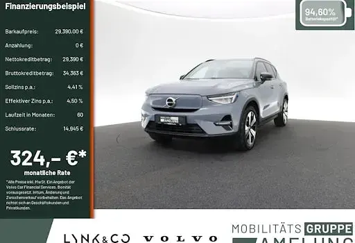 Gebraucht Volvo EX40 Core 175 kW (238 PS) 2023 Grau SUV