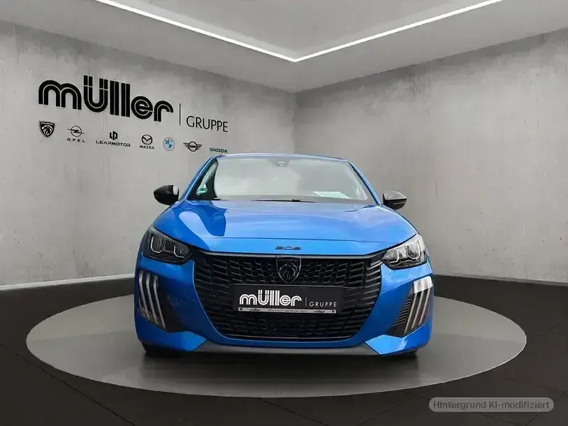 Gebraucht Peugeot 208 Active 75 PS (55 kW) 2024 Blau Kleinwagen