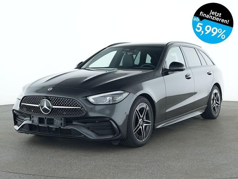 Grau Gebraucht 2025 Mercedes C200 AMG Limousine | 46.780 € (Etwas zu teuer) - Bild 1/4