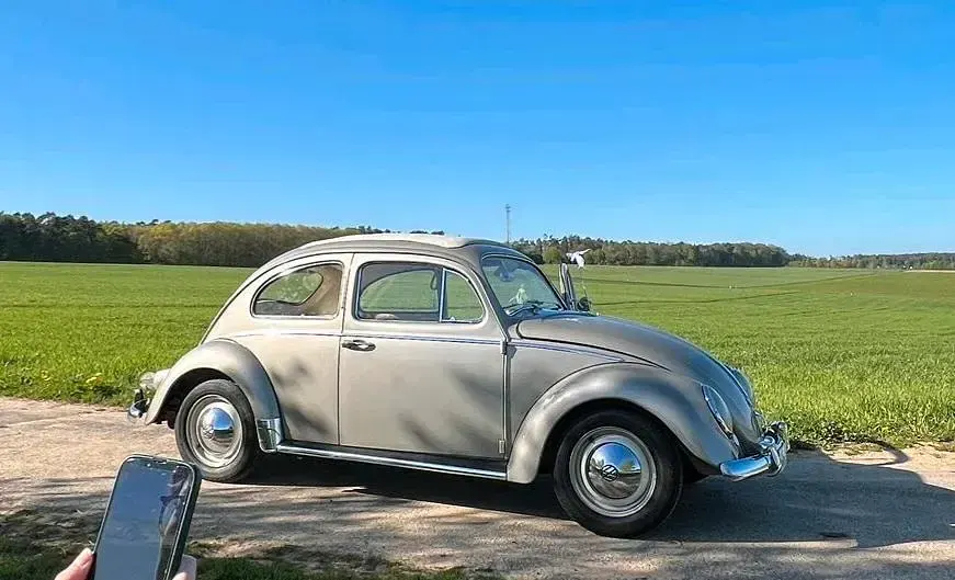 Gebraucht VW Käfer 32 PS (23 kW) 1958 Silber Kleinwagen