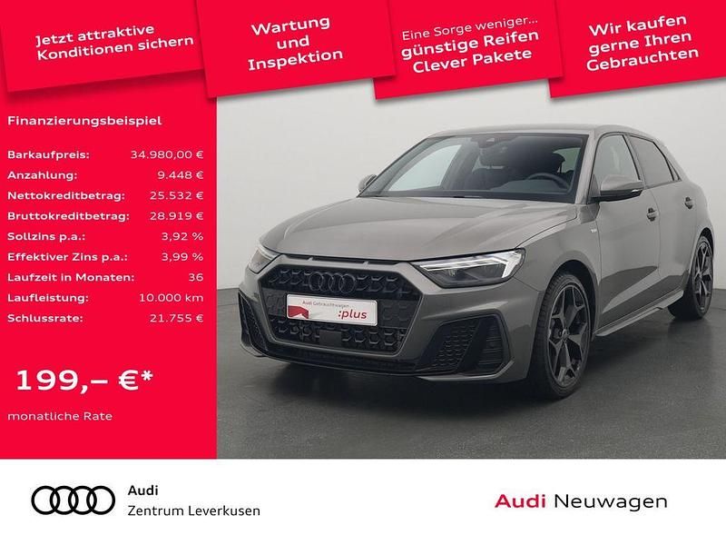 Chronosgrau Neu 2025 Audi A1 Sportback S-Line Kleinwagen | 34.980 € (Fairer Preis) - Bild 1/4