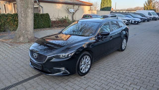 Jet black (metallic) Gebraucht 2016 Mazda 6 Exclusive Kombi | 8.450 € (Guter Preis) - Bild 1/4