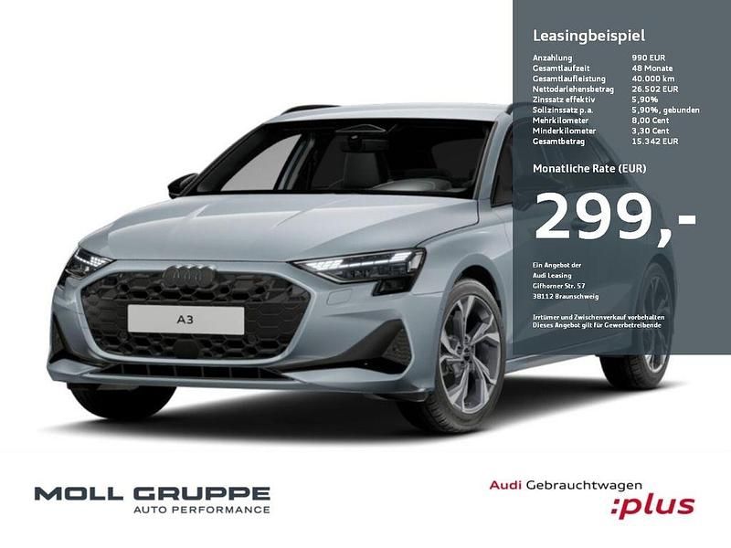 Pfeilgrau perleffekt Gebraucht 2025 Audi A3 Advanced Limousine | 32.990 € (Guter Preis) - Bild 1/2