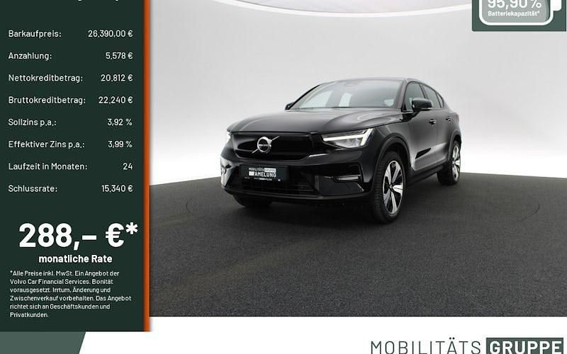 Gebraucht Volvo C40 Core 300 kW (408 PS) 2022 Schwarz SUV