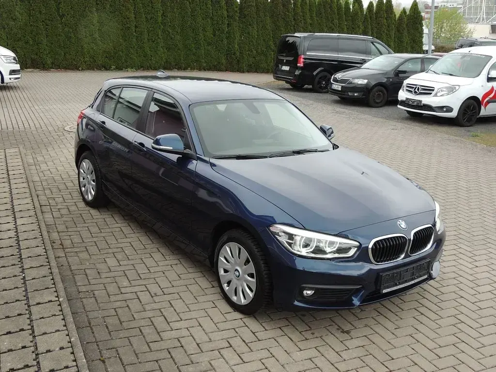 Używany BMW 116 Advantage 109 KM (80 kW) 2015 Niebieski Hatchback