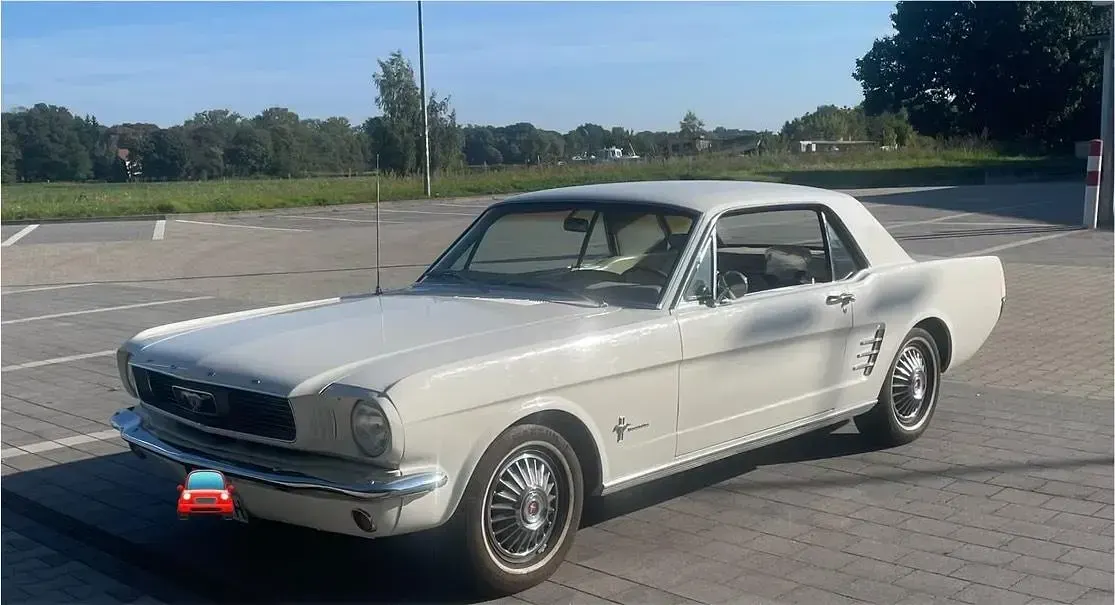 Gebraucht Ford Mustang 120 PS (88 kW) 1966 Weiß Coupé