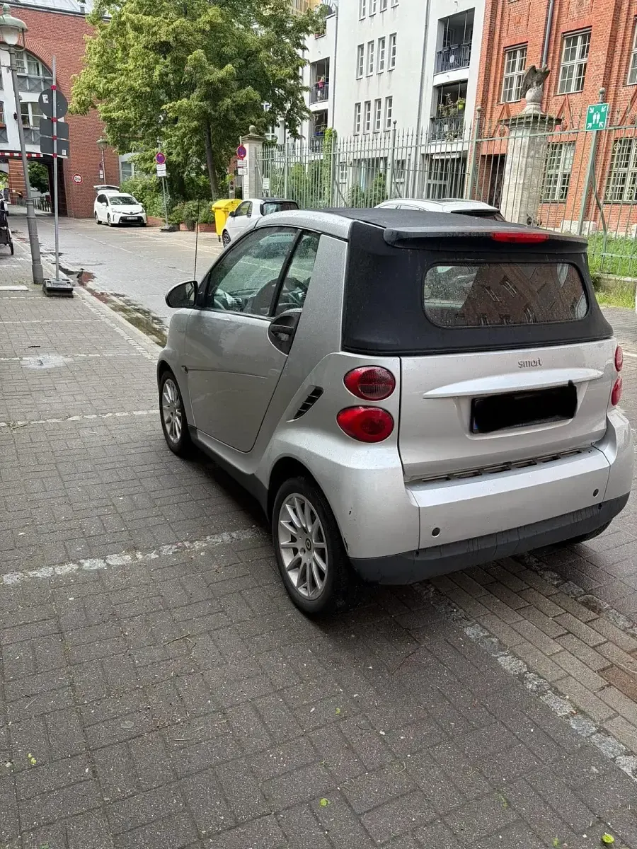 Używany Smart ForTwo Cabrio 71 KM (52 kW) 2007 Srebrny Kabriolet
