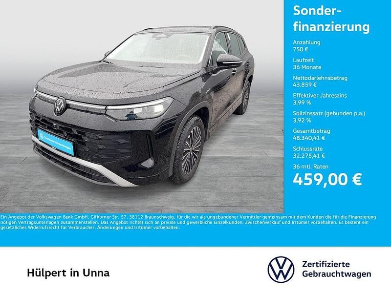 Grenadillschwarz metallic Gebraucht 2025 VW Tayron Life SUV | 44.609 € (Superpreis) - Bild 1/4