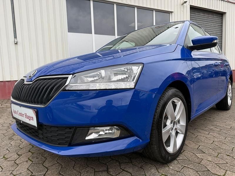 Blau Gebraucht 2019 Skoda Fabia Cool Plus Kleinwagen | 6.980 € (Guter Preis) - Bild 1/4
