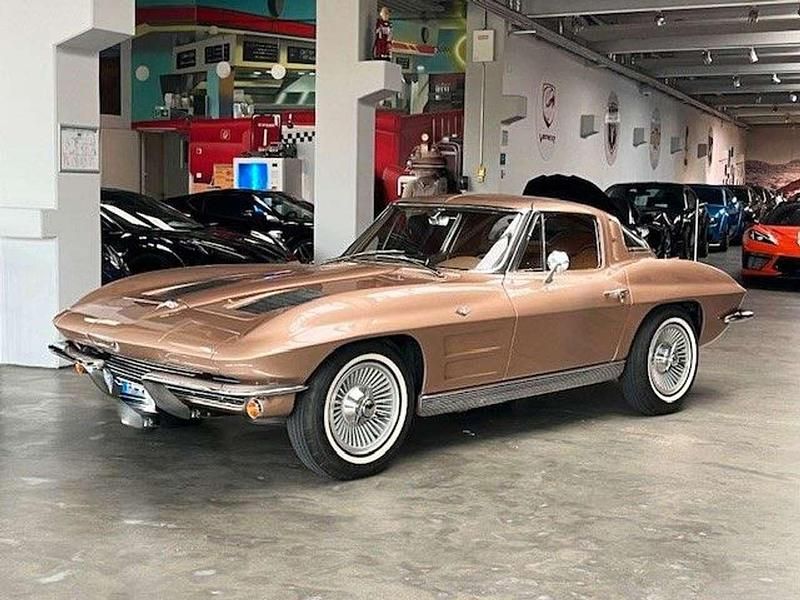 Saddle tan Gebraucht 1963 Corvette C2 Coupé | 139.000 € - Bild 1/4