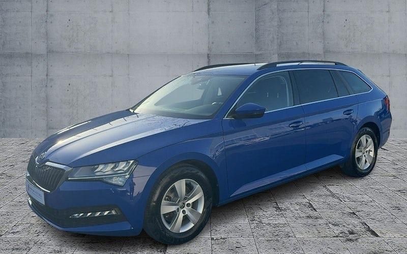 Gebraucht Skoda Superb Ambition 150 PS (110 kW) 2023 Blau Kombi