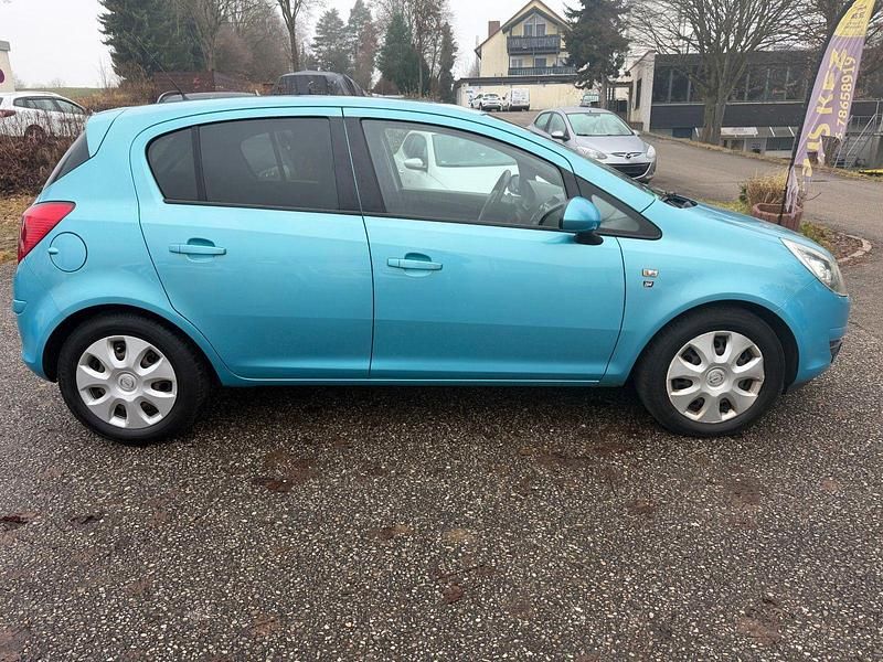 Gebraucht Opel Corsa Edition 69 PS (50 kW) 2010 Blau Kleinwagen