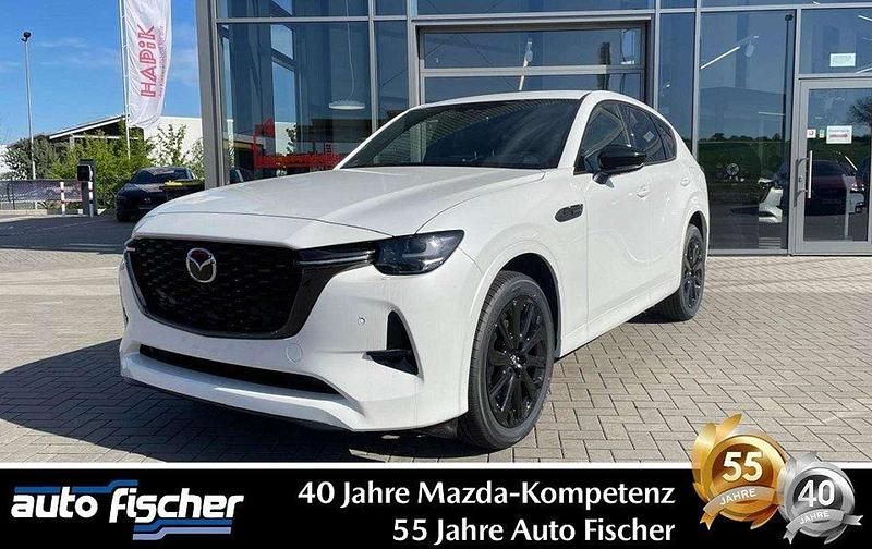 Rhodium white Neu 2025 Mazda CX-60 Homura-Line SUV | 57.690 € (Fairer Preis) - Bild 1/4
