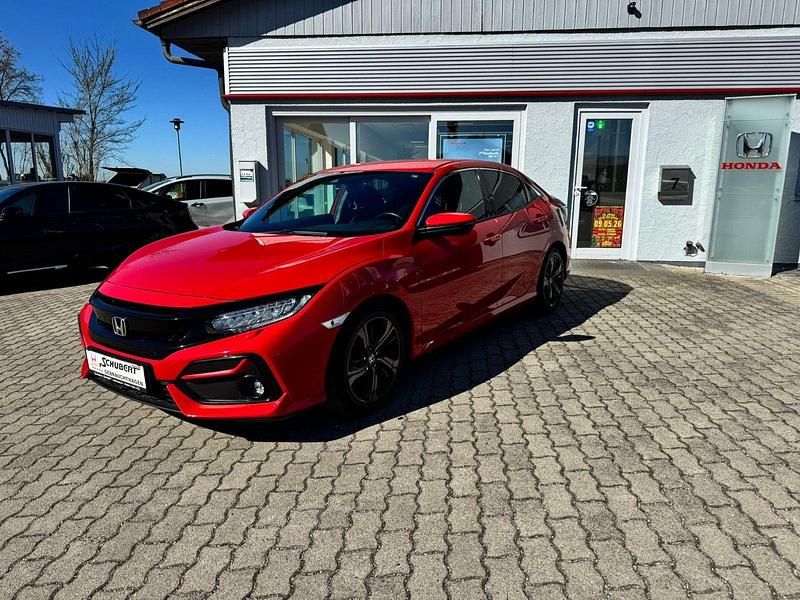 Gebraucht Honda Civic Elegance 126 PS (92 kW) 2020 Rot Limousine