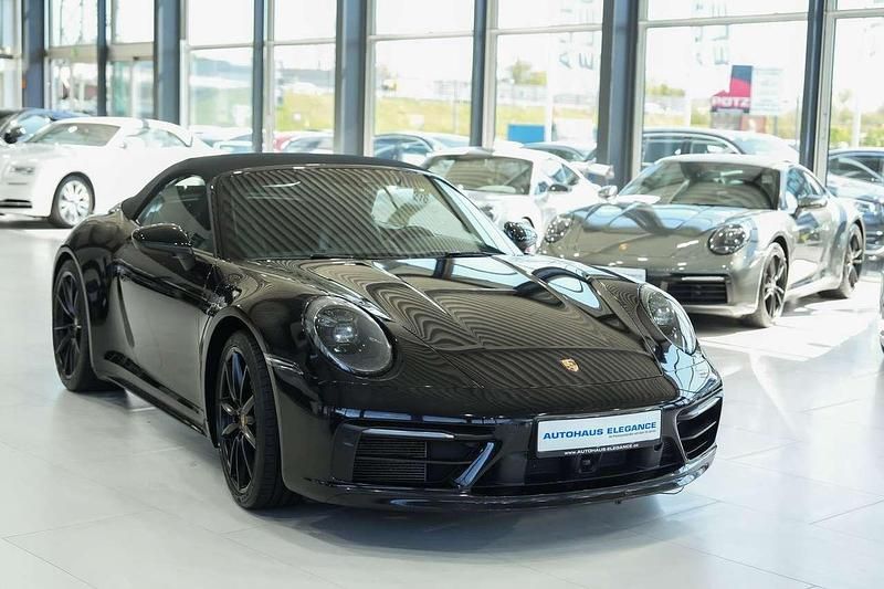 Gebraucht Porsche 911 Carrera Cabriolet 450 PS (330 kW) 2021 Tiefschwarzmetallic Cabrio